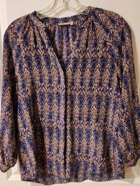 Ellie Kai silk blouse size 2